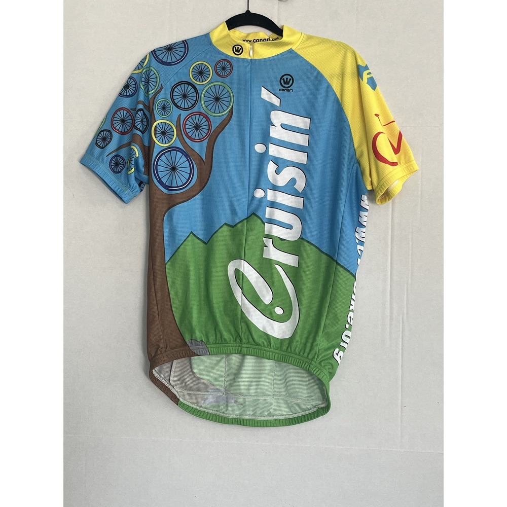 Canari Men's Cycling 2011 Cruisin the Conejo Jersey size‎ Large